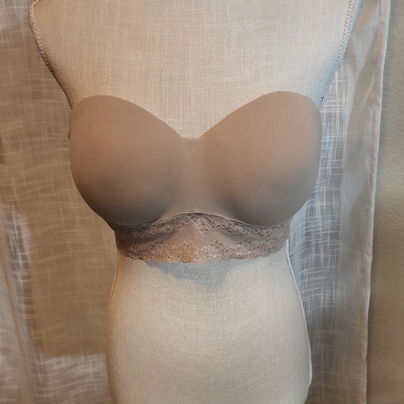 Natori Tan Lace Bandeau Intimates - Picture 1 of 4